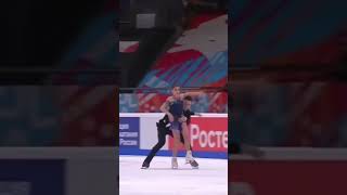 Обалденные Алена Косторная и Георгий Куница 😍figureskatingфигурноекатаниекуницыкосторнаяpairs [upl. by Mohorva568]