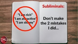 Why Subliminals are not working 2 Simple Mistakes to Fix LOA [upl. by Ytte181]