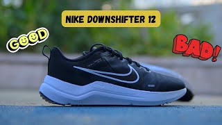 NIKE DOWNSHIFTER 12 • Budget Running Shoe by Nike Review • Close Look • Rating [upl. by Wehttam326]