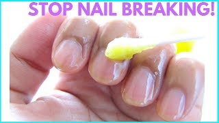 OLIVE OIL TREATMENT ON NAILS  Stop Nails from BREAKING [upl. by Mines]