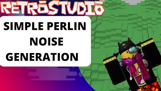 Simple Perlin Noise Generation in Retrostudio [upl. by Bendicta]