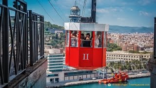 Barcelona Montjuic Cable Car 1 [upl. by Tengdin]