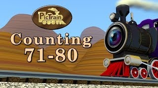 Counting Express Train  PicTrain™ [upl. by Ariaj]