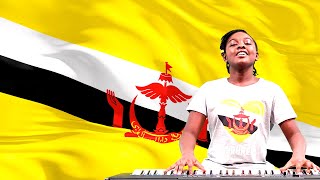 National Anthem of Brunei Darussalam  Allah Peliharakan Sultan Played By Elsie Honny [upl. by Lledo]