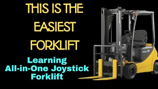 How to Operate a Forklift AllinOne Control Joystick [upl. by Formenti]