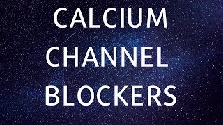 AF SOMALI PHARMACOLOGY CALCIUM CHANNEL BLOCKERS [upl. by Rudyard]