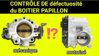 boitier papillon  Comment Tester un boitier papillon [upl. by Laeahcim895]