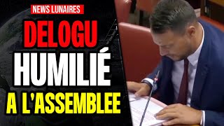 DELOGU HUMILIÉ GALERE A LIRE UN TEXTE EN DIRECTE DEPUTÉ 7K MOIS [upl. by Niwhsa]