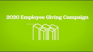 2020 Employee Giving Campaign [upl. by Chapel316]