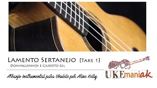 🎶 Lamento Sertanejo no Ukulele  Arranjo Aline Kelly TAKE 1 [upl. by Iralav]