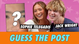 Jack Wright vs Sophie Telegadis  Guess The Post [upl. by Natsyrk464]