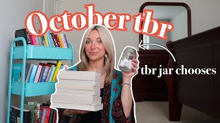 What Im Reading in October 2024 TBR jar chooses my reads 🎃📖 [upl. by Lotty]