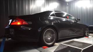 Reprogrammation moteur Mercedes CLS 63 AMG ShifTech [upl. by Kessler584]