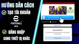 How To Register Konami Id eFootball 2023 Mobile [upl. by Aloke589]