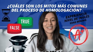 ¡DESTRUYENDO MITOS Edad Inglés Experiencia Homologación de Enfermeria US Nurse 🇺🇸🤯 [upl. by Torrance722]