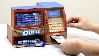 Biuld OREO Vending Machine with Money Saving Machine [upl. by Torp]