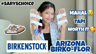 BARU KALI INI BELI SENDAL MAHAL BANGET  BIRKENSTOCK ARIZONA BIRKOFLOR SANDAL [upl. by Ttennej]