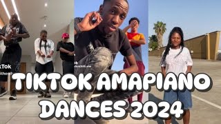 Best of Amapiano Dance Challenges 2024 [upl. by Lleroj]