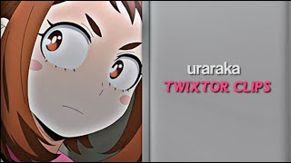 uraraka season 5 twixtor  give credits to urazty on Instagram [upl. by Linzy]