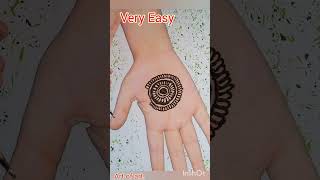 Easy And Simple Mehandi 👌 shortvideo mehndi [upl. by Zora]