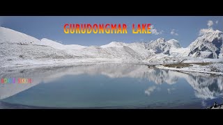 Gurudongmar Lake amp Kalapatthar North Sikkim 4K Video of beautiful view at an elevation of 17800 ft [upl. by Kolk]