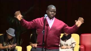 Calvin quotmadeSONquot Early performing at Paris Sorbonne University of Abu Dhabi part1 [upl. by Vlada]