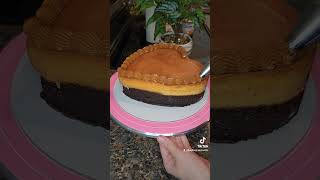 chocoflan perfecto cake chocoflan chocoflancake cakerecipe flan dessertrecipe food pastelon [upl. by Uzzial]