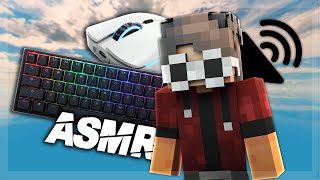 Solo Bedwars ASMR w 1000 Dollar Keyboard  Craftdee [upl. by Hastie]