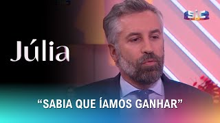 Júlia Exclusivo A primeira entrevista de Pedro Nuno Santos como líder do PS [upl. by Ardnasirhc]