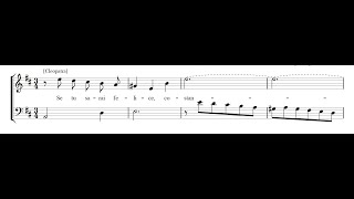 GIOVANNI LEGRENZI Se tu sarai felice PDF SCORE [upl. by Egan434]