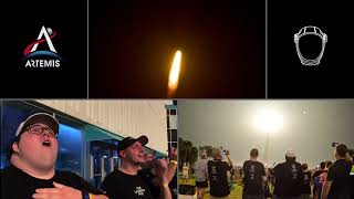 LIVE REACTION Artemis 1 Launch from 3 Miles Away [upl. by Emanuel61]