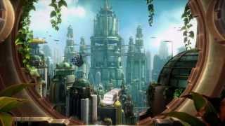 Ratchet amp Clank  Metropolis  DreamScene Animated Windows 7 Wallpaper [upl. by Yenroc]