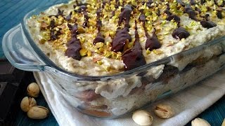 Tiramisù al pistacchio e cioccolato  pistachios and chocolate tiramisu [upl. by Aday]