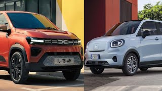 Vergleich Leapmotor T03 vs Dacia Spring  die BudgetElektroautos im Vergleich [upl. by Aneret244]