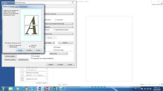 Cómo imprimir hojas como póster en impresora EPSON [upl. by Anawyt]