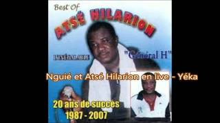 Nguié et Atsé Hilarion en live  Yéka [upl. by Ayanej]