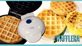 Mini waflera Dash  Mini waffler maker  Como usar waflera  Cooking [upl. by Aieken]