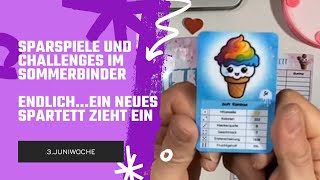 💜🐨💜Sparspiele amp Challenges  3Juniwoche 🍦Neues von Lebekreativ🍦 Sparen mit der Umschlagmethode [upl. by Sayette]