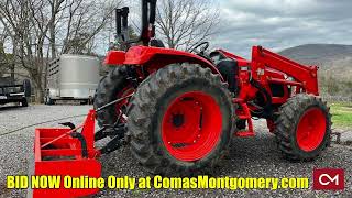 2016 Kioti Tractor Rx7320 For Sale from Bradyville TN  Online Auction ends 32424 [upl. by Ahsirhcal]