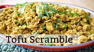 Tofu Scramble  Solo BudgetVegan [upl. by Andrey843]