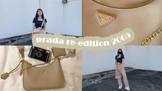 รีวิวกระเป๋าพราด้าReview Prada Saffiano mini [upl. by Repmek]