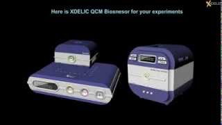 XDELIC QCM biosensor immunosensor [upl. by Auhsohey837]