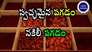 స్వచ్ఛమైన పగడం  నకిలీ పగడం మధ్య వ్యత్యాసం  REAL AND FAKE IN RED CORAL  PAGADAM [upl. by Edieh]