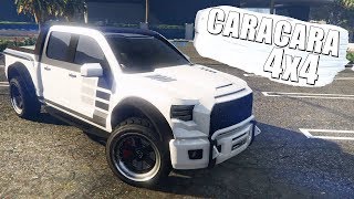 GTA Online  Vapid Caracara 4x4  Ford Raptor Customization Build amp Review  Diamond Casino amp Resort [upl. by Dumanian851]