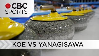 Penticton Curling Classic 2023 Sheet D  Koe vs Yanagisawa  CBC Sports [upl. by Nifares325]