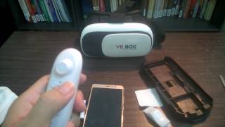 Unboxing VR Box 2nd Generation  Bluetooth controller [upl. by Llebasi]