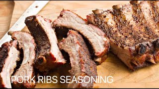 PORK RIBS SEASONING RECIPE THAT WILL BLOW YOUR MIND neStyle🇺🇸 cooking [upl. by Renat]