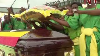 Jinja pays final respects to Abel Dhaira [upl. by Afaw]