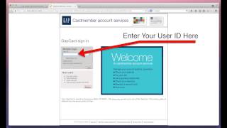 Gap Credit Card Online Payment  MyBillComcom [upl. by Tolman465]