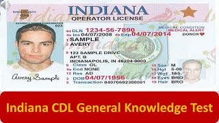 Indiana CDL General Knowledge Test [upl. by Mir312]